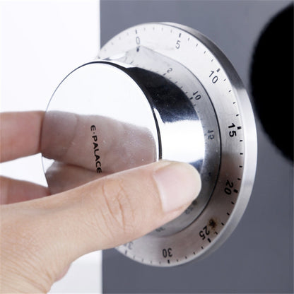 E-PALACE Magnet Timer Kitchen Stainless Steel Timer Creative Alarm Clock เชิงกล เตือนความจำ นับถอยหลัง Pomodoro, E-PALACE Magnet Timer
