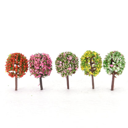 3 PCS ต้นไม้ประดิษฐ์ขนาดเล็กสวนตกแต่งบ้านจัดส่งสีแบบสุ่ม, Artificial Tree Decoration