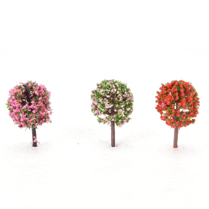 3 PCS ต้นไม้ประดิษฐ์ขนาดเล็กสวนตกแต่งบ้านจัดส่งสีแบบสุ่ม, Artificial Tree Decoration