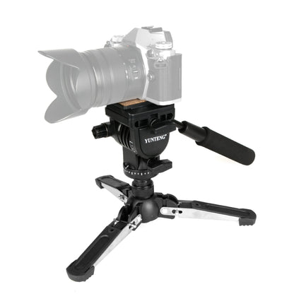YUNTENG VCT-288RM กล้อง SLR กล้อง Monopod รองรับเท้าหัวไฮดรอลิกขาตั้งถ่ายภาพระดับมืออาชีพ, ความสูงสูงสุด: 1.48 ม., VCT-288RM