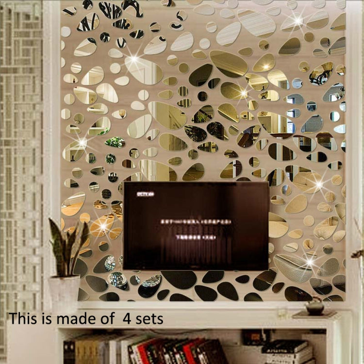 12 ชิ้น/วินาที 3D กระจกสติ๊กเกอร์ติดผนังที่ถอดออกได้สำหรับห้องนั่งเล่นห้องนอนพื้นหลังทีวีกระจกภาพจิตรกรรมฝาผนังตกแต่งผนัง