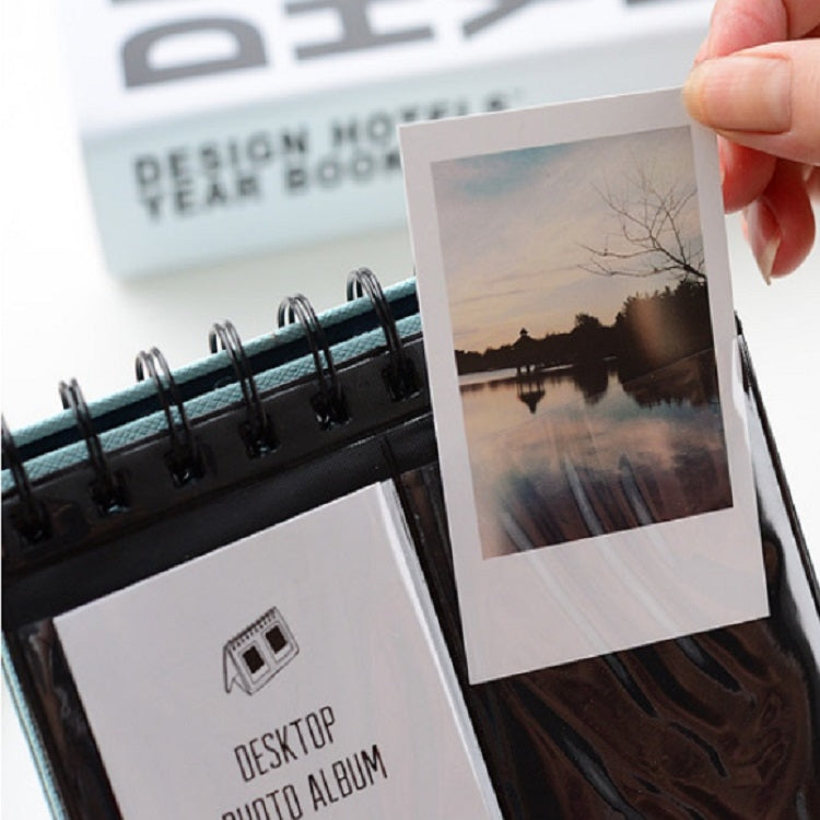ปฏิทินสไตล์เดสก์ท็อปยืนชื่อแบรนด์โฟลเดอร์มินิโต๊ะ 3 นิ้ว 68 รูปภาพอัลบั้ม