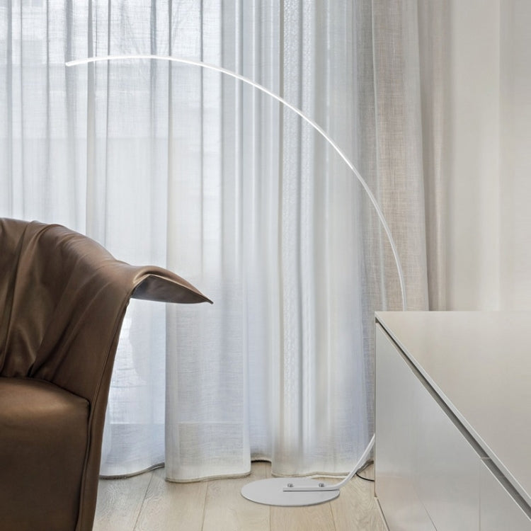 Simple Creative ตกปลาประเภทโคมไฟอ่านหนังสือห้องนั่งเล่นโซฟาห้องนอนโคมไฟตั้งพื้น, White Light