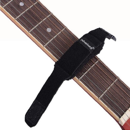 ท่อไอเสีย Band Stop Band กีตาร์ไฟฟ้าเบสไฟฟ้ากีตาร์อะคูสติก Damper เครื่องดนตรีอุปกรณ์เสริม, Small, Medium, Large, XL