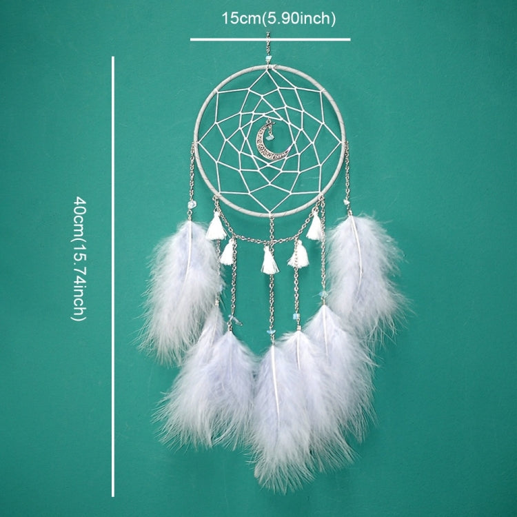 DIY Handmade ตกแต่ง Dream Catcher แขวนผนัง Dreamcatcher Feather หัตถกรรมเด็ก Stuff Wall Room Decor