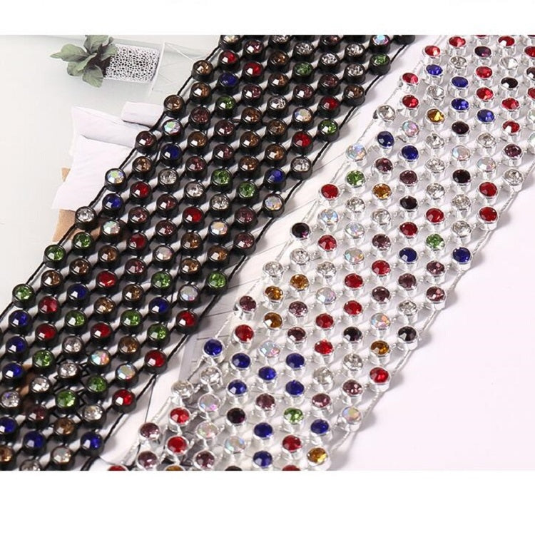 ผู้หญิงประดับด้วยเลื่อม Rhinestone Bow Tie เต้นรำเครื่องแต่งกายอุปกรณ์เสริม, White Diamond on White, Colorful Diamond on White, White Diamond on Black, Gun Black Diamond on Black, Red Diamond on Black, Blue Diamond on Black, Gold Diamond on Black      ...