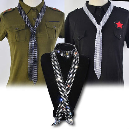 ผู้หญิงประดับด้วยเลื่อม Rhinestone Bow Tie เต้นรำเครื่องแต่งกายอุปกรณ์เสริม, White Diamond on White, Colorful Diamond on White, White Diamond on Black, Gun Black Diamond on Black, Red Diamond on Black, Blue Diamond on Black, Gold Diamond on Black      ...