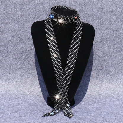 ผู้หญิงประดับด้วยเลื่อม Rhinestone Bow Tie เต้นรำเครื่องแต่งกายอุปกรณ์เสริม, White Diamond on White, Colorful Diamond on White, White Diamond on Black, Gun Black Diamond on Black, Red Diamond on Black, Blue Diamond on Black, Gold Diamond on Black      ...