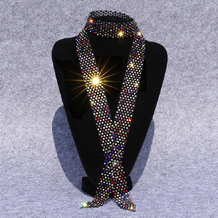 ผู้หญิงประดับด้วยเลื่อม Rhinestone Bow Tie เต้นรำเครื่องแต่งกายอุปกรณ์เสริม, White Diamond on White, Colorful Diamond on White, White Diamond on Black, Gun Black Diamond on Black, Red Diamond on Black, Blue Diamond on Black, Gold Diamond on Black      ...