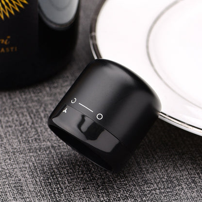 จุกปิดฝาขวดไวน์สุญญากาศโลหะกันฝุ่น 5 ชิ้น, Style A SP-019