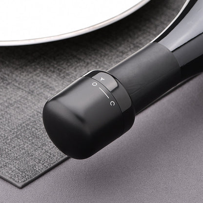 จุกปิดฝาขวดไวน์สุญญากาศโลหะกันฝุ่น 5 ชิ้น, Style A SP-019