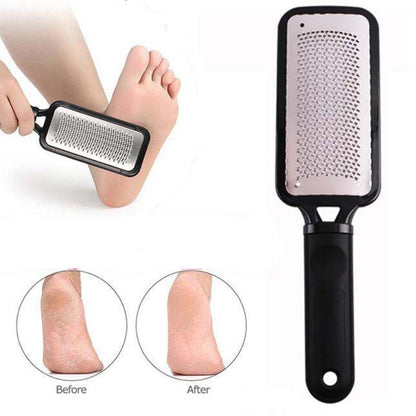 สแตนเลสเท้า Pedicure แคลลัส Remover Hard Dead Skin Scrubber