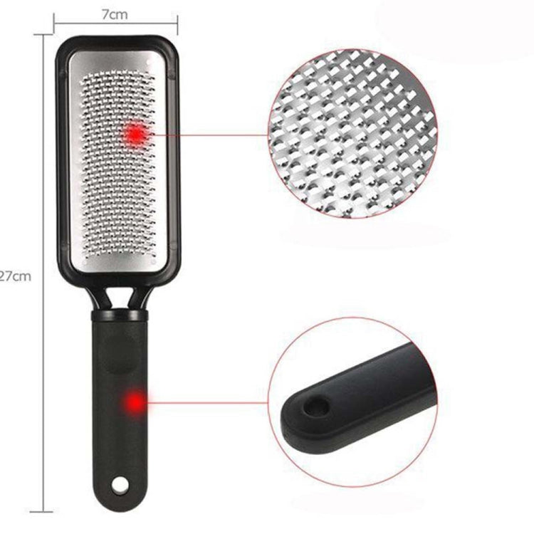 สแตนเลสเท้า Pedicure แคลลัส Remover Hard Dead Skin Scrubber