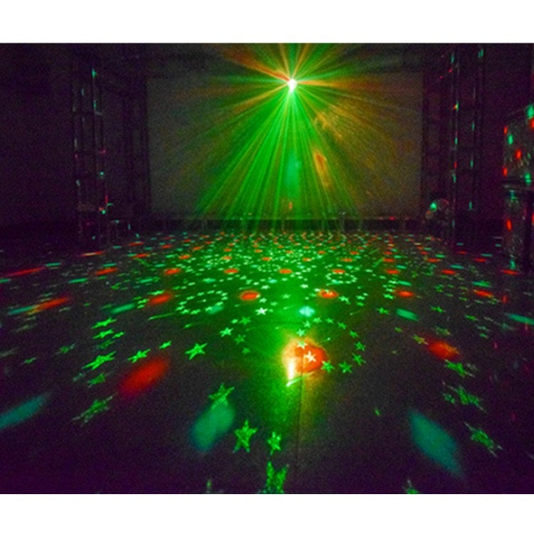 18W 60 ชนิดรูปแบบคริสตัล MAGIC BALL ไฟเลเซอร์ในครัวเรือน LED ที่มีสีสัน Starry Sky PROJECTION ไฟเสียงเปิดใช้งานไฟเวที, US Plug, UK  Plug, AU Plug, EU Plug