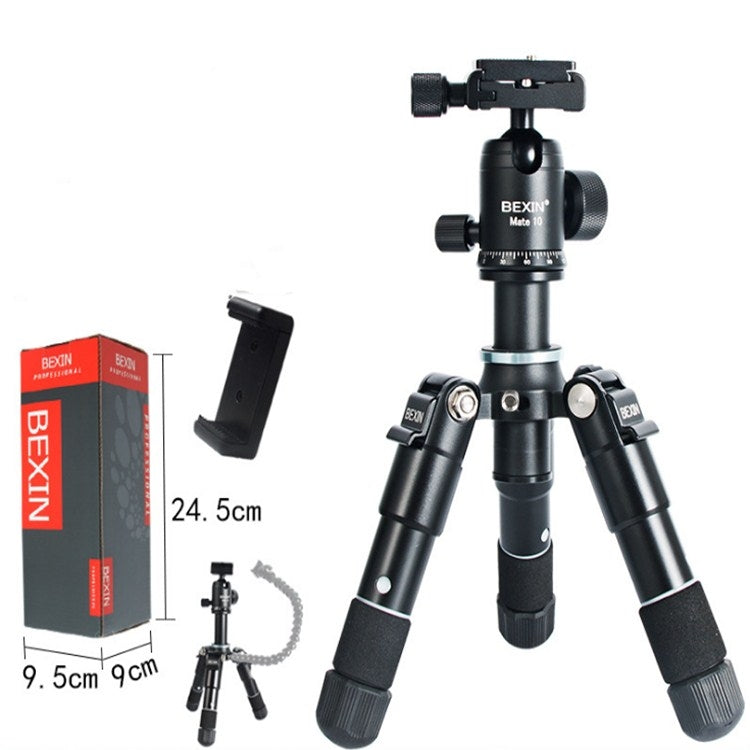 BEXIN Mate 10 โทรศัพท์มือถือกล้องเดสก์ท็อปอลูมิเนียมอัลลอยด์ขาตั้งกล้องถ่ายทอดสด Selfie Stick ขาตั้งกล้อง, BEXIN Mate 10