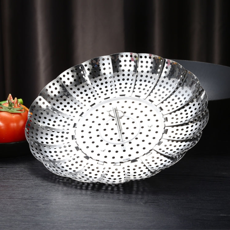 ถาดนึ่งดอกบัวแบบพับเก็บได้สแตนเลส 3 ชิ้น, Lotus Steamer Tray