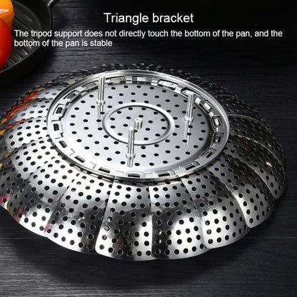 ถาดนึ่งดอกบัวแบบพับเก็บได้สแตนเลส 3 ชิ้น, Lotus Steamer Tray