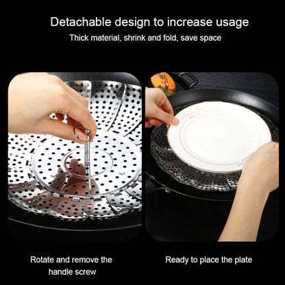 ถาดนึ่งดอกบัวแบบพับเก็บได้สแตนเลส 3 ชิ้น, Lotus Steamer Tray