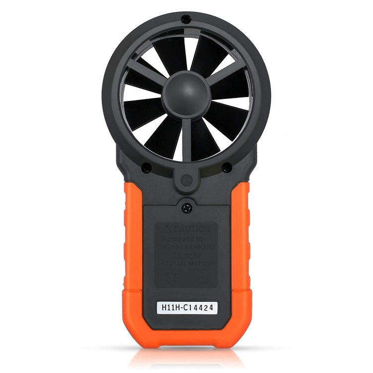 PEAKMETER เครื่องมือวัดปริมาณลมความเร็วลมจอแสดงผลดิจิตอลความแม่นยำสูง, MS6252A Wind Speed, Air Volume, MS6252B Temperature, Humidity, USB
