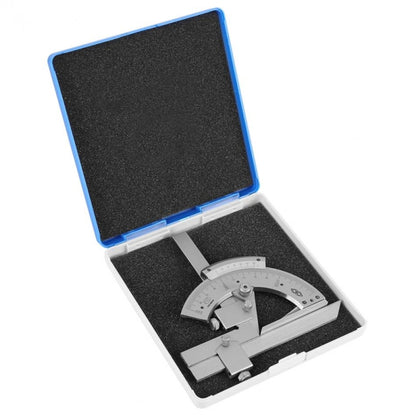 เหล็กกล้าคาร์บอนสูง Non-parallax Trimmer ไม้โปรแทรกเตอร์ ไม้บรรทัดวัดมุม, Angle Measuring Ruler