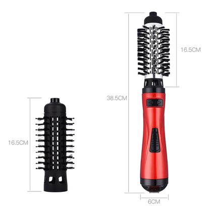 360 องศาหมุนเครื่องเป่าผมไฟฟ้าแปรงผมมืออาชีพเครื่องเป่าผมหวีผมไฟฟ้า Curler