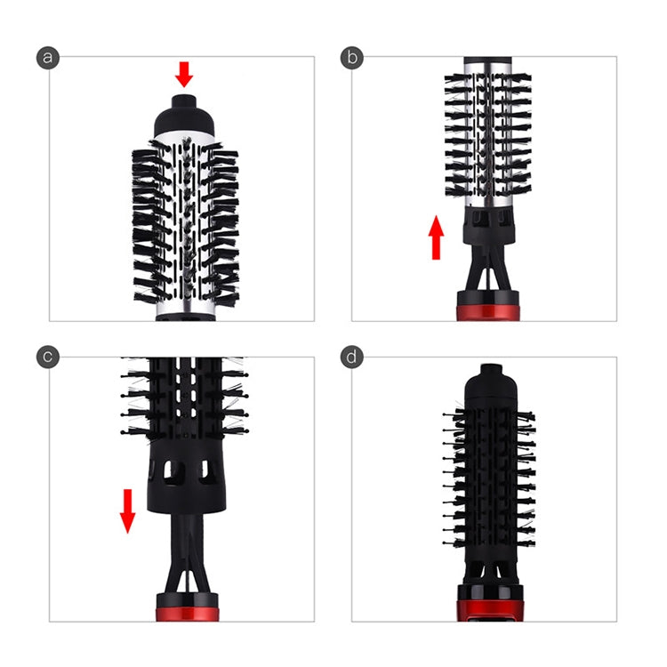 360 องศาหมุนเครื่องเป่าผมไฟฟ้าแปรงผมมืออาชีพเครื่องเป่าผมหวีผมไฟฟ้า Curler
