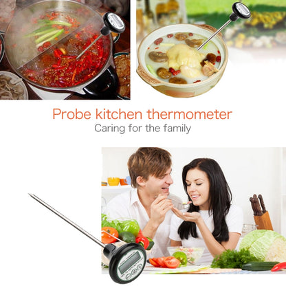 แบบพกพา Digital Probe เนื้อครัวทำอาหารบาร์บีคิวและเครื่องวัดอุณหภูมิของเหลว, Meat