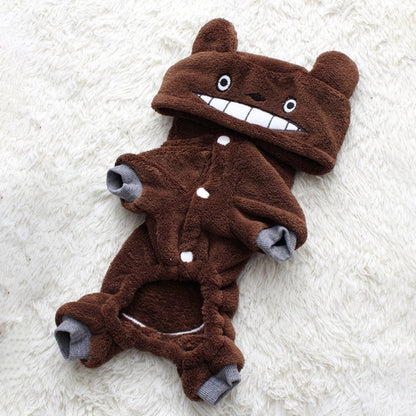 สัตว์เลี้ยงขนแกะปะการังเครื่องแต่งกายน่ารัก Chinchillas สุนัข WARM Coat, XS, S, M, L, XL, 2XL