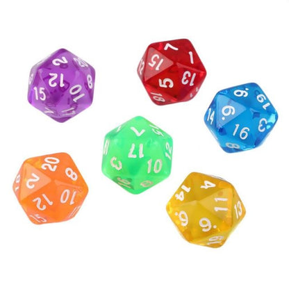 50 ชิ้น Polyhedron กลางแจ้งบาร์ครอบครัวปาร์ตี้เกมลูกเต๋าเกมกระดานอุปกรณ์เสริม, 50 PCS Polyhedron Dice
