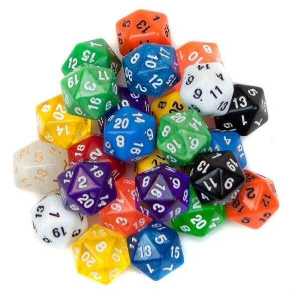 50 ชิ้น Polyhedron กลางแจ้งบาร์ครอบครัวปาร์ตี้เกมลูกเต๋าเกมกระดานอุปกรณ์เสริม, 50 PCS Polyhedron Dice
