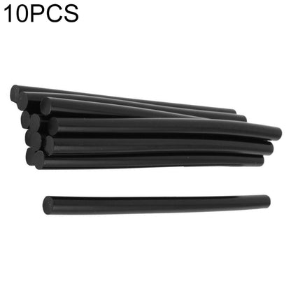 10 PCS 11mm Dia หัวแร้งบัดกรีแท่งกาวร้อนละลายสีดำความยาว: 270 มม, Length: 270mm