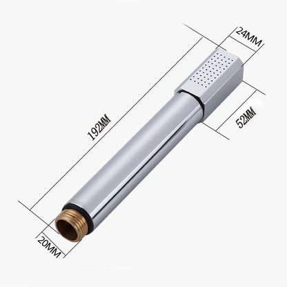 ห้องอาบน้ำฝักบัวสายทองแดงบริสุทธิ์ Chrome, Round Hand Shower