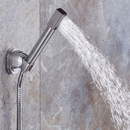 ห้องอาบน้ำฝักบัวสายทองแดงบริสุทธิ์ Chrome, Round Hand Shower