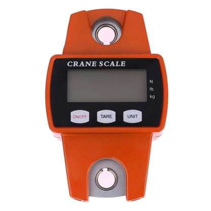 300kg x 100g แบบพกพา LCD Digital Stainless Steel Hook Mini Electronic Hook Scale, 300kg x 100g