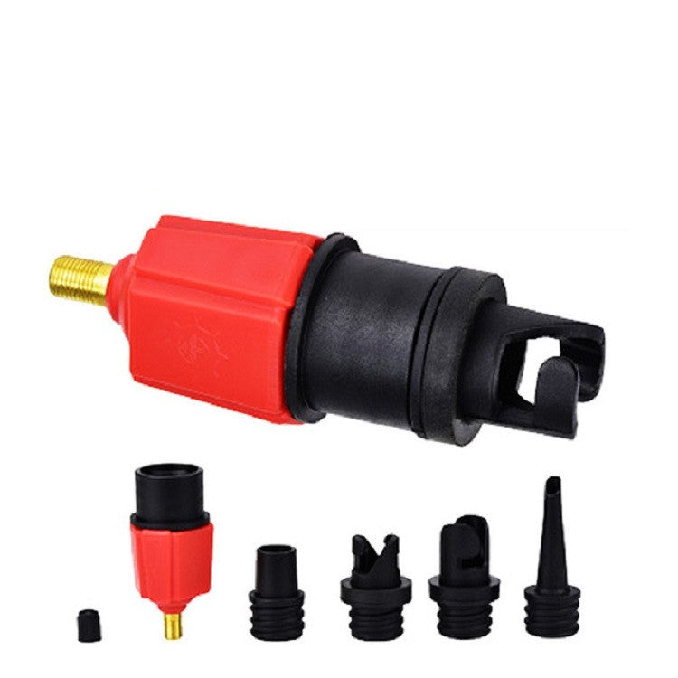 Surfing Paddle Board เรือยาง Inflatable Bed Air วาล์วอะแดปเตอร์รถ Air Pump Adapter, Air Pump Adapter(Red), Air Pump Adapter(Blue)