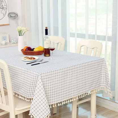 ผ้า ผ้าฝ้าย ผ้าปูโต๊ะรับประทานอาหาร ตกแต่งผ้า, 110x140cm, 90x90cm, 120x160cm, 120x120cm