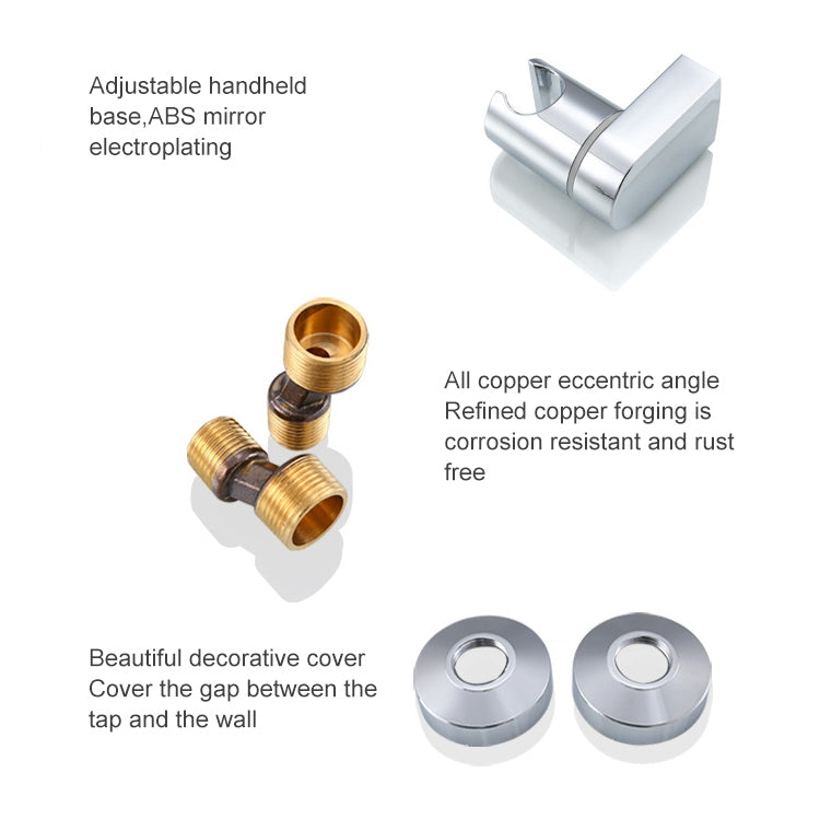 ชุดฝักบัว 2 สปีด รุ่น Simple Copper, Two-speed Shower Set