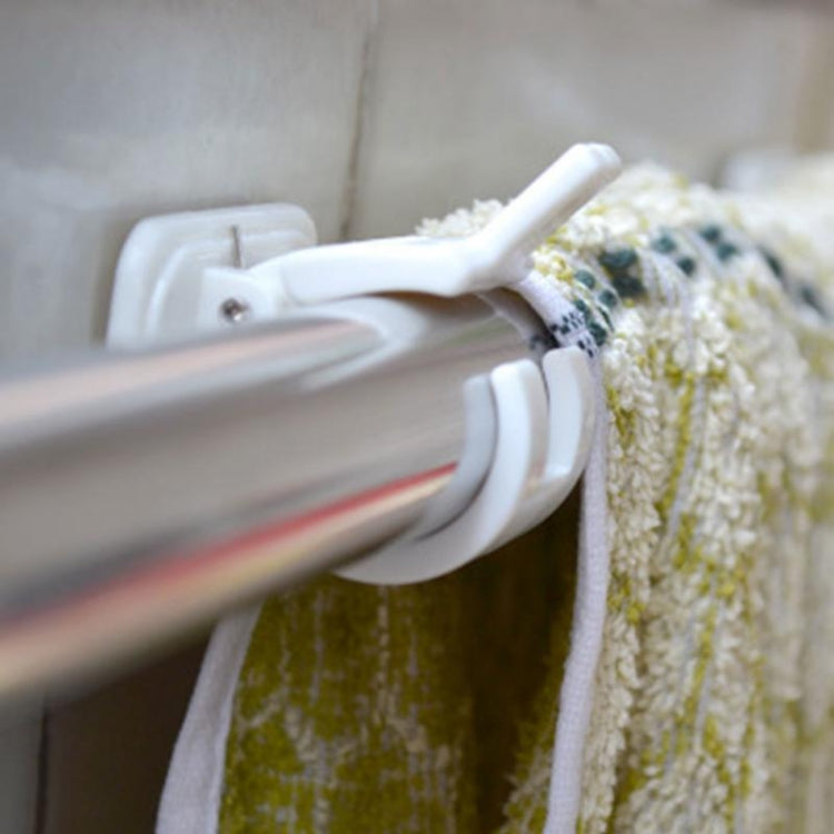 2 PCS ไม้แขวนเสื้อ End Clip Curtain Curtain Curtain คลิปแขวน, Hanging Clip