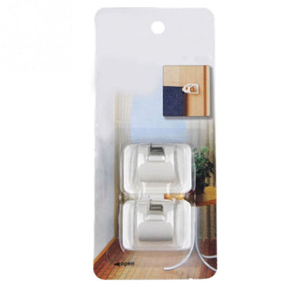 2 PCS ไม้แขวนเสื้อ End Clip Curtain Curtain Curtain คลิปแขวน, Hanging Clip