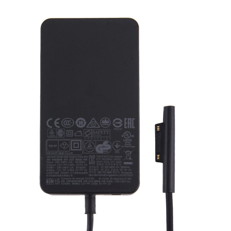 1625 36W 12V 2.58A แหล่งจ่ายไฟอะแดปเตอร์ AC ดั้งเดิมสำหรับ Microsoft Surface Pro 4/3, US Plug