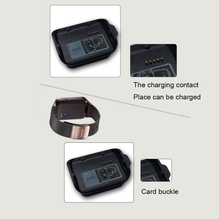สำหรับ Samsung Gear 2 R380 แท่นชาร์จแท่นชาร์จพร้อมสาย USB (สีดำ)