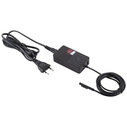 44W 15V 2.58A AC Adapter Power Supply สำหรับ Microsoft Surface Pro 5 1796/1769, EU Plug, EU Plug