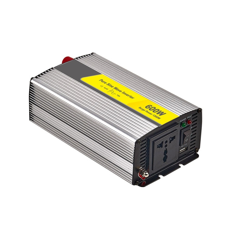 SUVPR DY-LG600S 600W DC to AC 220V Pure Sine Wave รถอินเวอร์เตอร์พร้อม Universal Power Socket, 600W DC 12V, 600W DC 24V