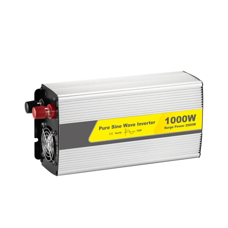SUVPR DY-LG1000S 1000W DC เป็นไฟฟ้ากระแสสลับ 220V 50Hz เครื่องแปลงไฟรถยนต์ Pure Sine Wave พร้อมปลั๊กไฟสากล, 1000W DC 12V, 1000W DC 24V