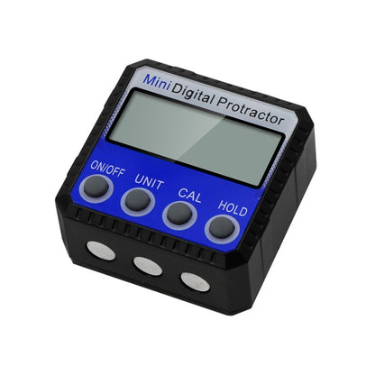 Mini Multi-angle Flip Strong Magnetic Adsorption Angle Ruler Digital แสดงผล Inclinometer, Adsorption Angle Ruler