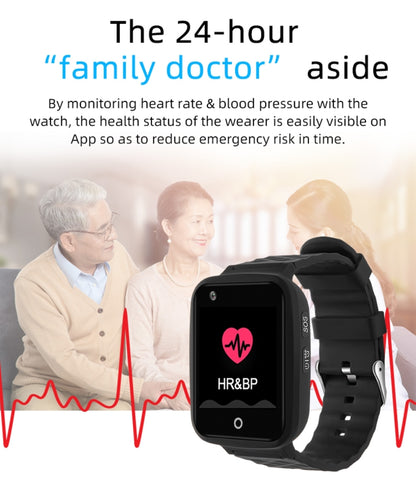 REACHFAR RF-V46-B GPS Smart Tracker WatchBand, รองรับ SOS / กล้อง / การจัดการสุขภาพ / 4G LTE / ความดันโลหิต / อัตราการเต้นของหัวใจ สำหรับอเมริกาเหนือ / อเมริกาใต้ / ออสเตรเลีย, RF-V46-B