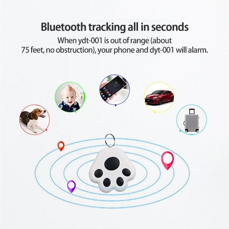HYC09 Mini Pet Smart Wear GPS Pet Bluetooth Locator ติดตาม