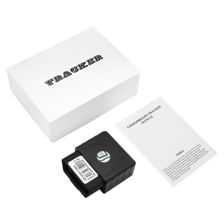 TK306 2G OBD II เรียลไทม์รถบรรทุกรถยนต์ติดตามยานพาหนะ GSM GPRS GPS Tracker, รองรับ AGPS, TK306