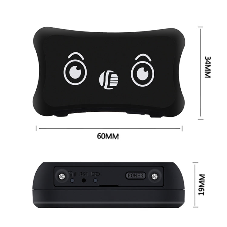 TK200 2G IP67 GPS กันน้ำ / GPRS / GSM ส่วนบุคคล / สินค้า / สัตว์เลี้ยง / กระเป๋า Locator ปลอกคอสัตว์เลี้ยงอุปกรณ์ติดตามแบบเรียลไทม์, TK200