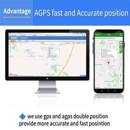 TK203 2G GPS / GPRS / GSM ส่วนบุคคล / สินค้า / สัตว์เลี้ยง / กระเป๋าระบุตำแหน่งปลอกคอสัตว์เลี้ยงอุปกรณ์ติดตามแบบเรียลไทม์, TK203